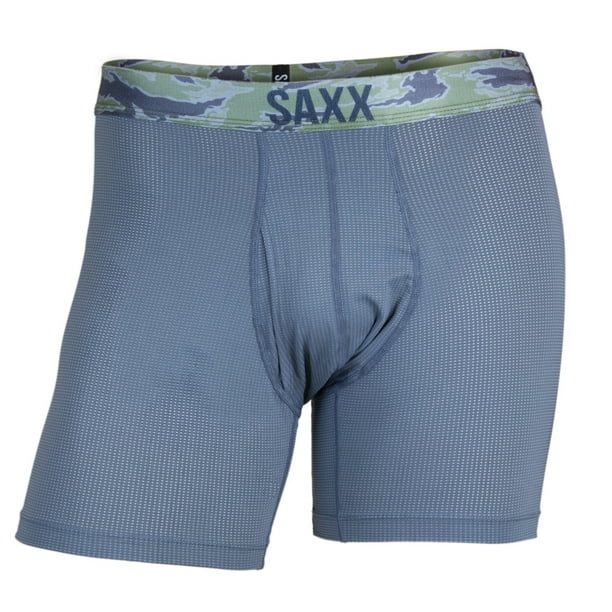 Saxx Quest Travel Boxer Brief Fly SXBB70F Bark Camo X Large